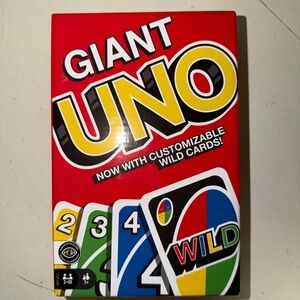 BRAND NEW Classic Giant UNO Family Card Game
